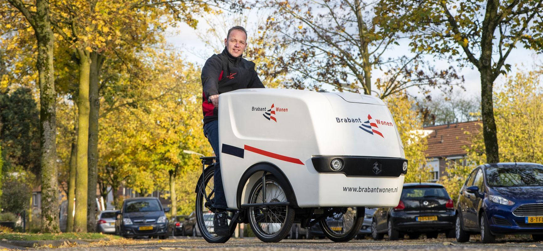 Das Elektro-Transportfahrrad von BrabantWonen