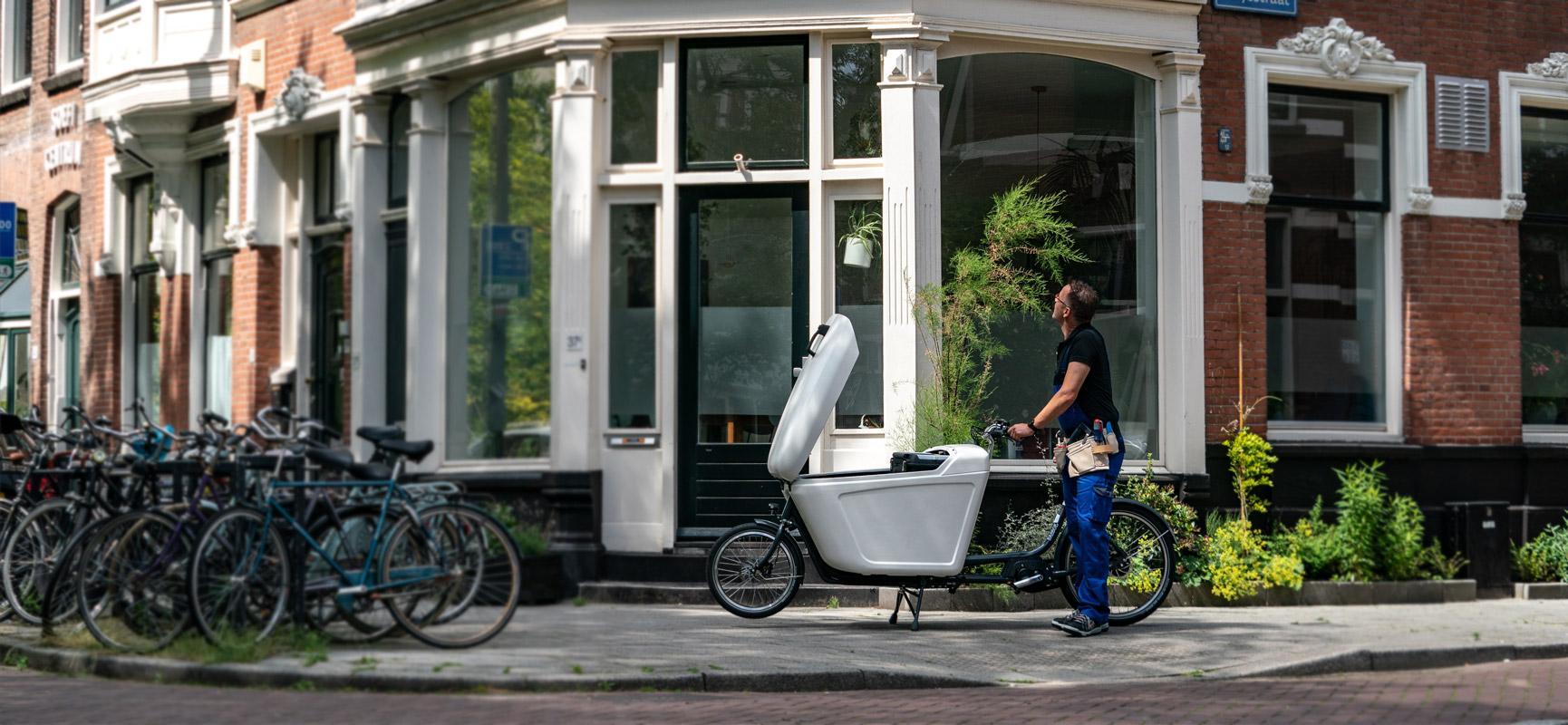 Duurzaam vervoer helpt bij het winnen van een aanbesteding: Ga voor een bakfiets cargo short