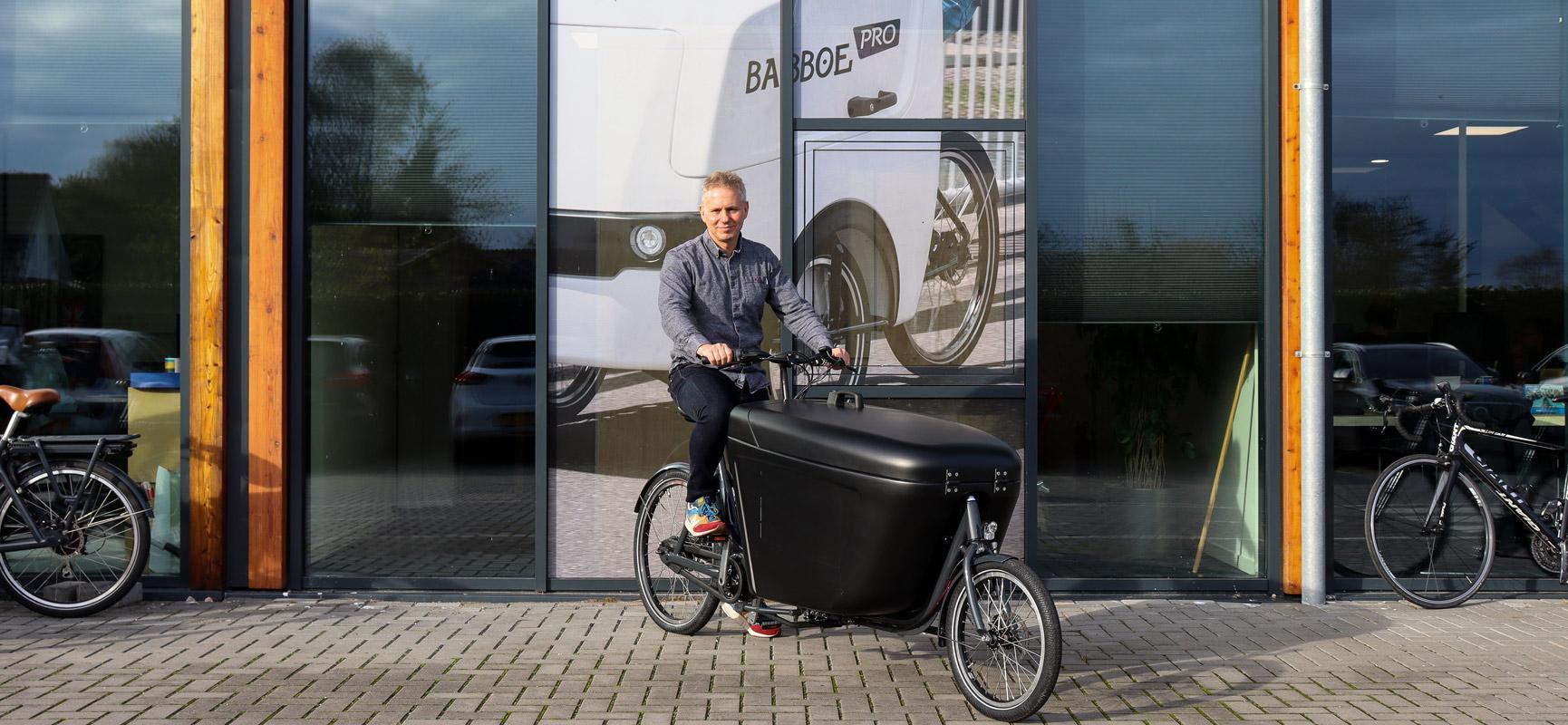 The origin and use of cargo delivery bikes - interview with Wim Leder of Babboe Pro