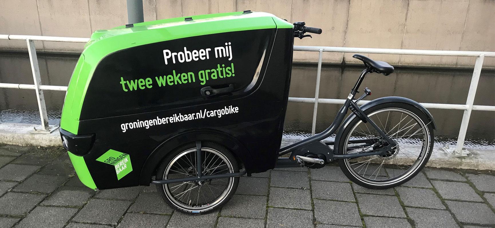 Maaltijden rondbrengen bakfiets