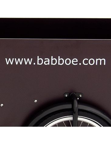 Babboe sticker www.babboe.com white side panel