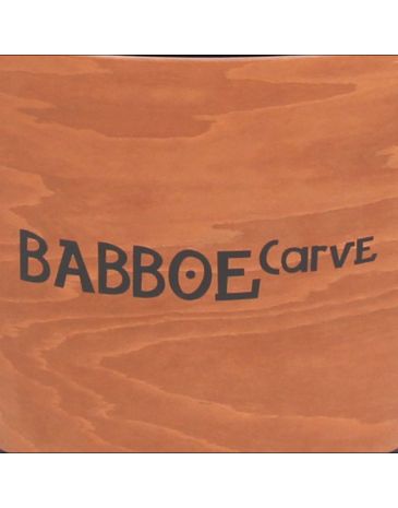 Babboe sticker Babboe Carve zwart voorpaneel