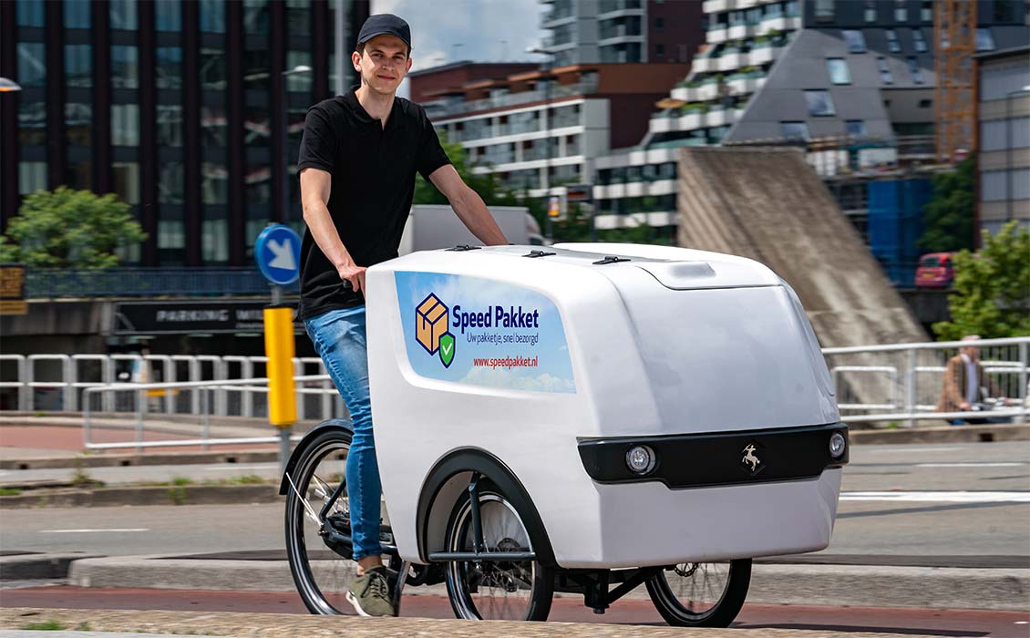 bezorg bakfiets 